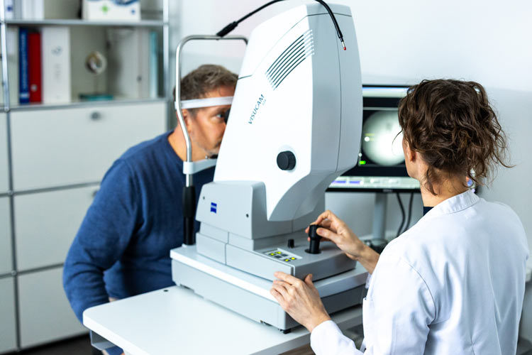 Fluoreszenzangiographie